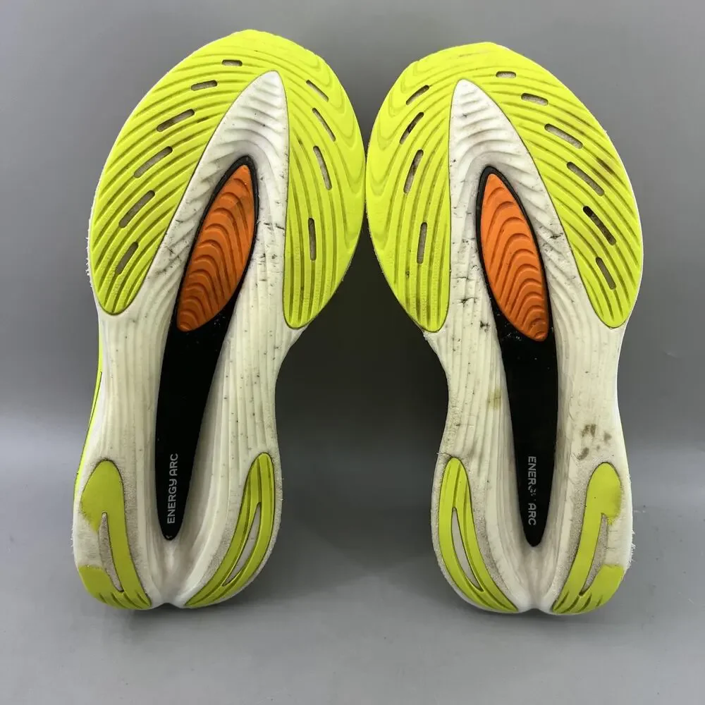 New Balance FuelCell SC Elite 3 Shoes Women Size 8 B Green NYC Marathon Sneakers